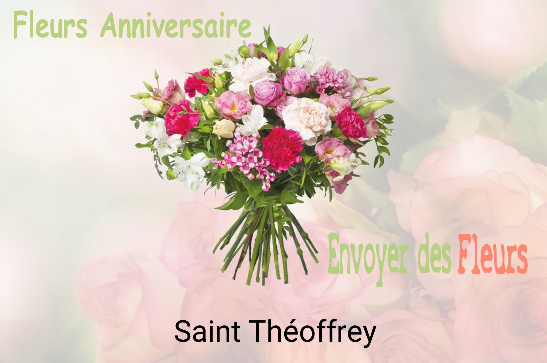 Bouquet de fleurs d’anniversaire livré à Saint-Théoffrey